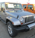 jeep wrangler unlimited 2013 silver suv sahara 6 cylinders manual 62863