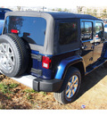 jeep wrangler unlimited 2013 dk  blue suv sahara gasoline 6 cylinders 4 wheel drive 5 spd automatic 07730
