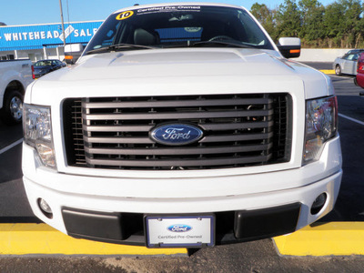 ford f 150 2010 white fx2 gasoline 8 cylinders 2 wheel drive automatic with overdrive 32401