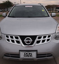 nissan rogue 2012 silver sv gasoline 4 cylinders front wheel drive automatic with overdrive 76018