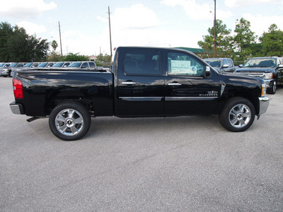 chevrolet silverado 1500 2013 black tex edt flex fuel 8 cylinders 2 wheel drive 6 spd auto texas ed resdncy based pkg texas edition discou 77090