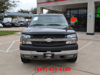 chevrolet silverado 2500hd 2003 dk  gray lt w dvd gasoline 8 cylinders rear wheel drive automatic 76051