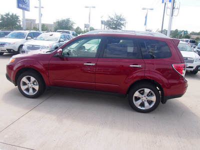 subaru forester 2013 red wagon 2 5xt touring gasoline 4 cylinders all whee drive automatic 77090