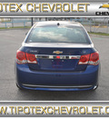chevrolet cruze 2013 blue sedan lt gasoline 4 cylinders front wheel drive automatic 78521