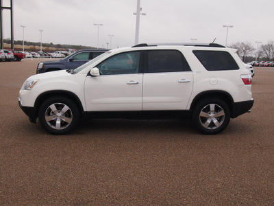 gmc acadia 2012 white suv slt 1 gasoline 6 cylinders front wheel drive automatic with overdrive 77859
