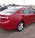 toyota camry hybrid 2012 red sedan xle hybrid 4 cylinders front wheel drive automatic 77521