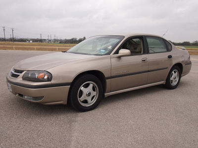 chevrolet impala 2001 tan sedan ls gasoline 6 cylinders front wheel drive automatic 78009