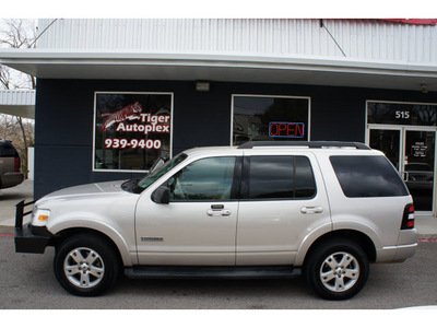 ford explorer 2007 silver suv xlt gasoline 6 cylinders rear wheel drive automatic 76513
