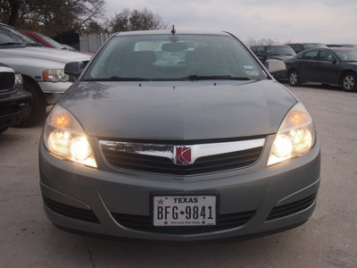 saturn aura 2008 gray sedan xe gasoline 6 cylinders front wheel drive automatic 78744