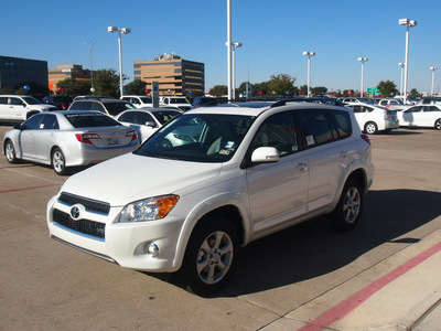 toyota rav4 2012 white suv limited gasoline 6 cylinders 2 wheel drive 5 speed automatic 76053