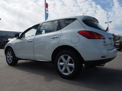 nissan murano 2009 off white suv sl 6 cylinders automatic 77521