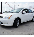 nissan sentra 2012 white sedan 2 0 gasoline 4 cylinders front wheel drive automatic with overdrive 78520
