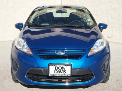 ford fiesta 2011 blue sedan s gasoline 4 cylinders front wheel drive automatic 76011
