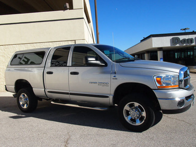 dodge ram 2500 2006 silver slt diesel 6 cylinders 4 wheel drive automatic with overdrive 76011