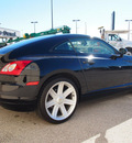chrysler crossfire 2006 black coupe gasoline 6 cylinders rear wheel drive 6 speed manual 76011