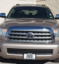 toyota sequoia 2008 tan suv limited gasoline 8 cylinders 2 wheel drive automatic 76011