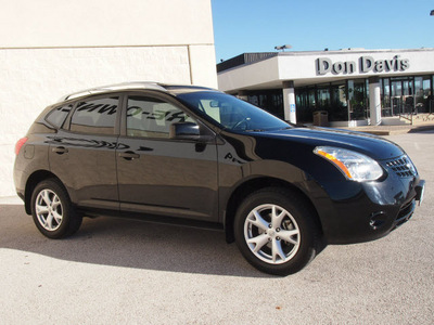 nissan rogue 2009 black suv sl gasoline 4 cylinders front wheel drive automatic with overdrive 76011