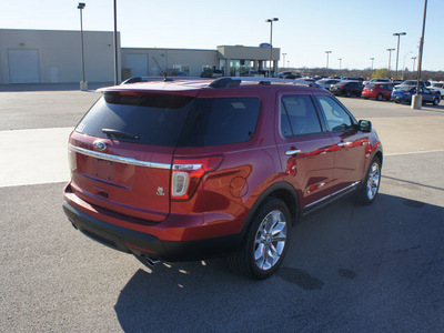 ford explorer 2012 red suv xlt gasoline 6 cylinders 2 wheel drive automatic 75119