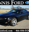 chevrolet camaro 2010 black coupe ss gasoline 8 cylinders rear wheel drive automatic 75119