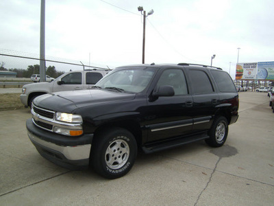 chevrolet tahoe 2005 black suv ls gasoline 8 cylinders rear wheel drive automatic 75503