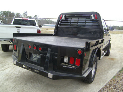 dodge ram 1500 1996 black pickup truck slt flat bed gasoline v8 4 wheel drive automatic 75503