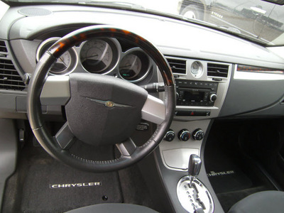 chrysler sebring 2009 white sedan touring gasoline 4 cylinders front wheel drive automatic 75503