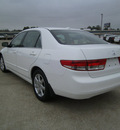 honda accord 2004 white sedan ex v 6 gasoline 6 cylinders front wheel drive automatic 75503