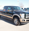 ford f 350 super duty 2013 green lariat biodiesel 8 cylinders 4 wheel drive automatic 76108