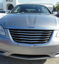 chrysler 200 convertible 2013 silver limited flex fuel 6 cylinders front wheel drive automatic 34731