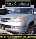 acura mdx 2004 silver suv touring gasoline 6 cylinders all whee drive automatic 76137
