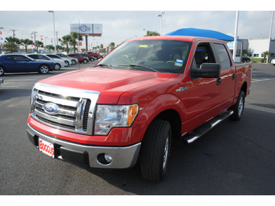 ford f 150 2011 red xlt flex fuel 6 cylinders 2 wheel drive automatic 78501