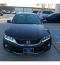 honda accord 2013 black coupe ex l v6 gasoline 6 cylinders front wheel drive automatic 77339