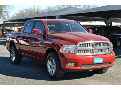 dodge ram 1500 2009 red slt gasoline 8 cylinders 4 wheel drive automatic 76401