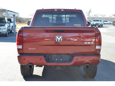 dodge ram 1500 2009 red slt gasoline 8 cylinders 4 wheel drive automatic 76401