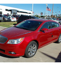 buick lacrosse 2013 red sedan leather gasoline 6 cylinders front wheel drive automatic 77338