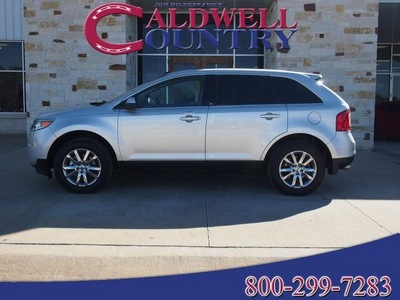 ford edge 2012 silver limited gasoline 6 cylinders front wheel drive automatic with overdrive 77836