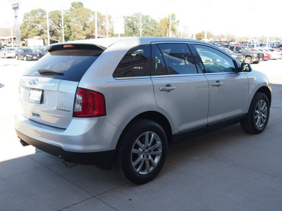 ford edge 2012 silver limited gasoline 6 cylinders front wheel drive automatic with overdrive 77836