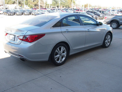 hyundai sonata 2011 silver sedan limited 2 0t gasoline 4 cylinders front wheel drive automatic with overdrive 77836