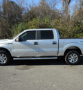 ford f 150 2011 silver xlt gasoline 6 cylinders 4 wheel drive automatic 75672