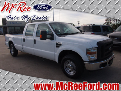 ford f 250 2010 white super duty gasoline 8 cylinders 2 wheel drive automatic 77539