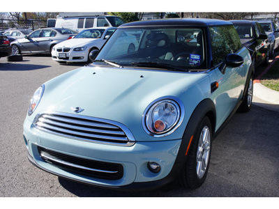 mini cooper 2012 blue hatchback gasoline 4 cylinders front wheel drive automatic 78729