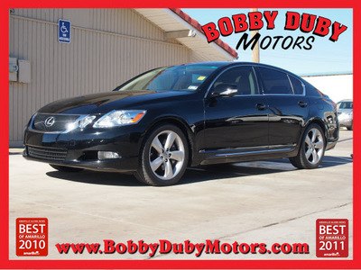 lexus gs 2008 black sedan 350 6 cylinders automatic 79110