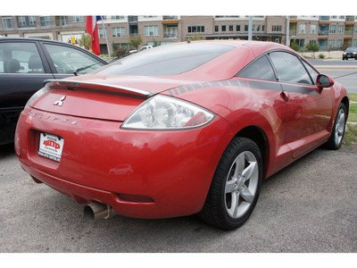 mitsubishi eclipse 2006 red hatchback gs gasoline 4 cylinders front wheel drive automatic 78666