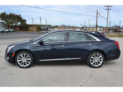 cadillac xts 2013 blue sedan luxury collection gasoline 6 cylinders front wheel drive automatic 76903