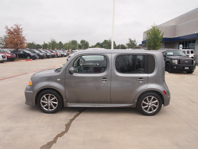 nissan cube 2009 gray wagon 1 8 s gasoline 4 cylinders front wheel drive automatic 76137