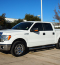 ford f 150 2010 white xlt flex fuel 8 cylinders 2 wheel drive automatic 76011