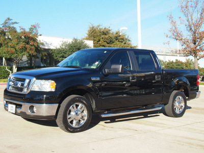 ford f 150 2007 black xlt gasoline 8 cylinders rear wheel drive automatic with overdrive 76011