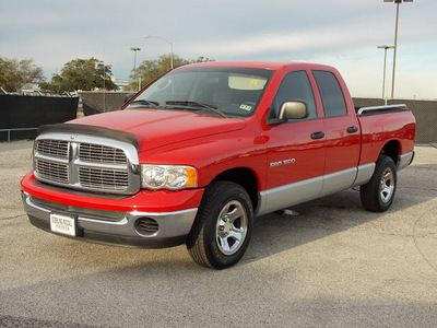 dodge ram 1500 2004 red pickup truck slt gasoline 8 cylinders rear wheel drive automatic 77074