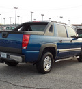 chevrolet avalanche 2003 dk  blue suv 1500 gasoline 8 cylinders 4 wheel drive automatic 77074