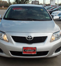 toyota corolla 2010 silver sedan le gasoline 4 cylinders front wheel drive automatic 77074